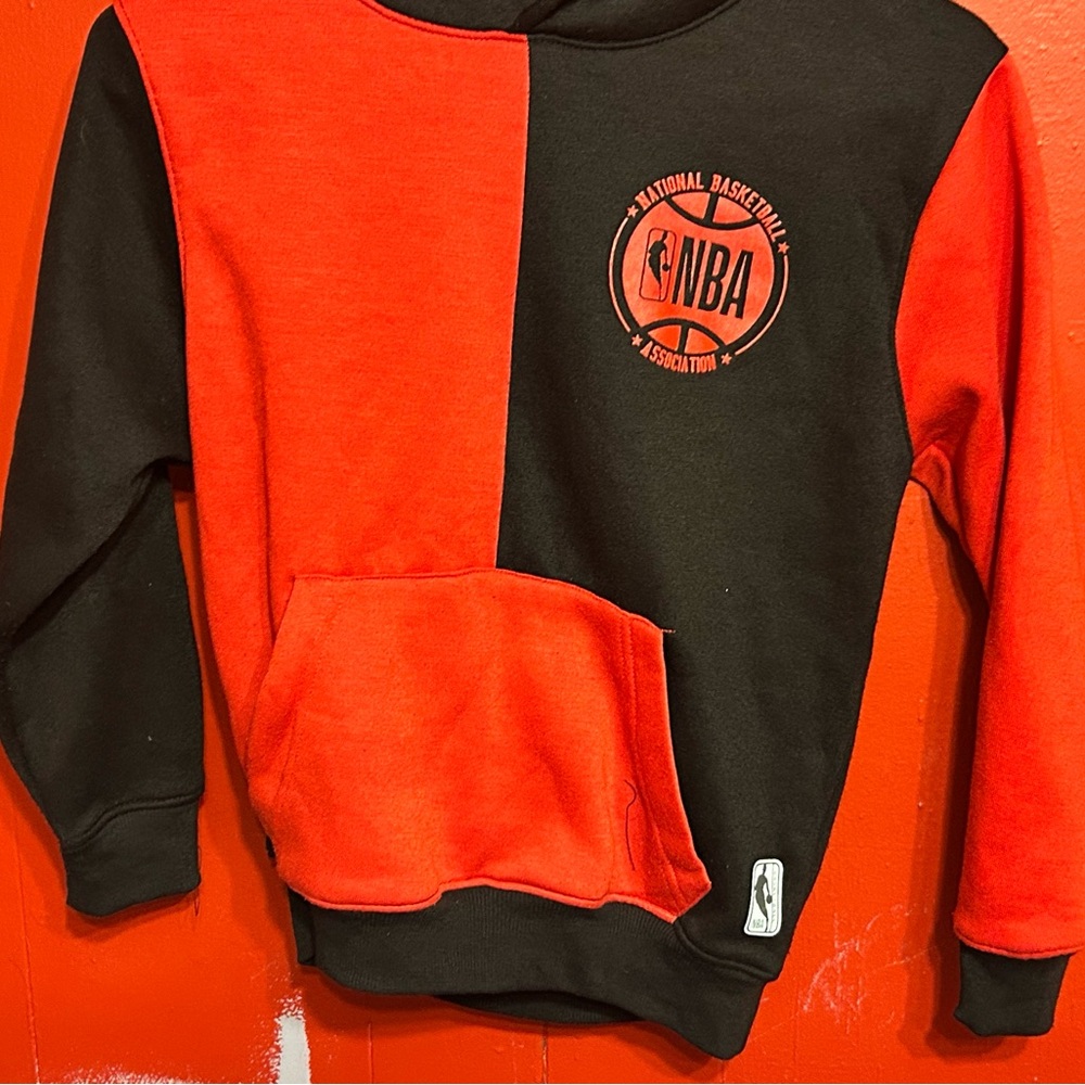 NBA Kids Red and Black Hoodie - Picture 2 of 4